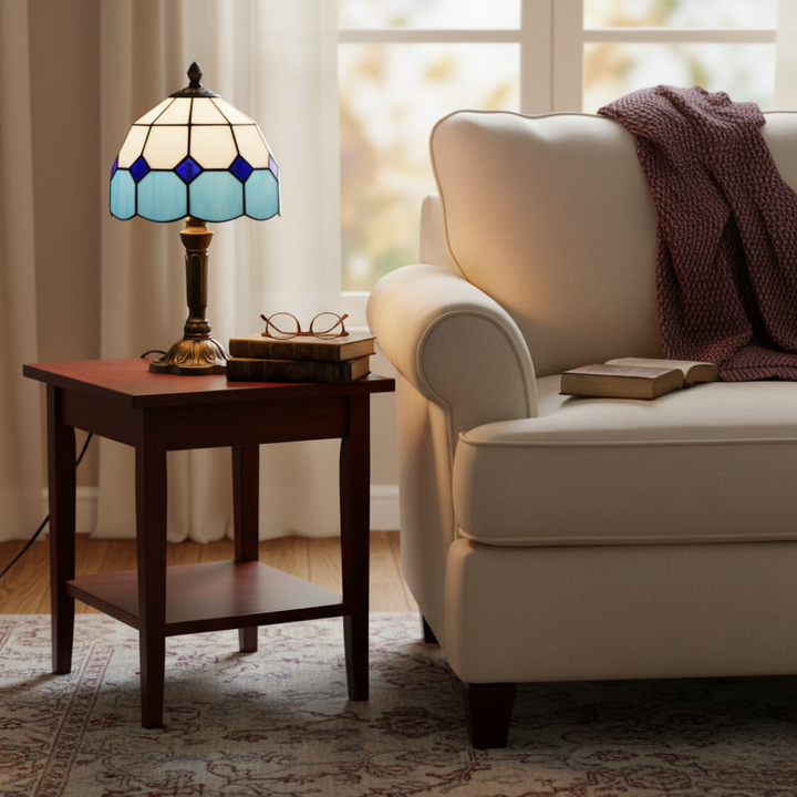 Mediterranean Style LED Table Lamp