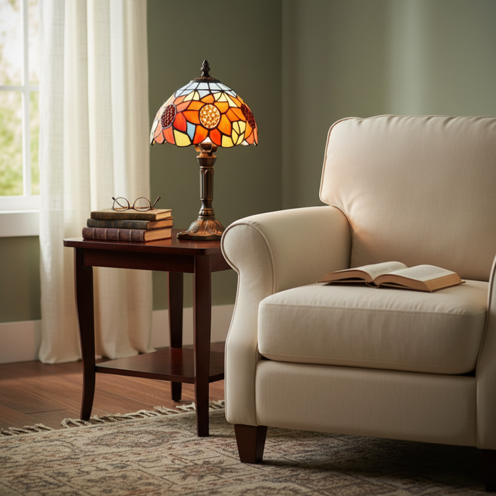 Classic Baroque-Inspired Table Lamp