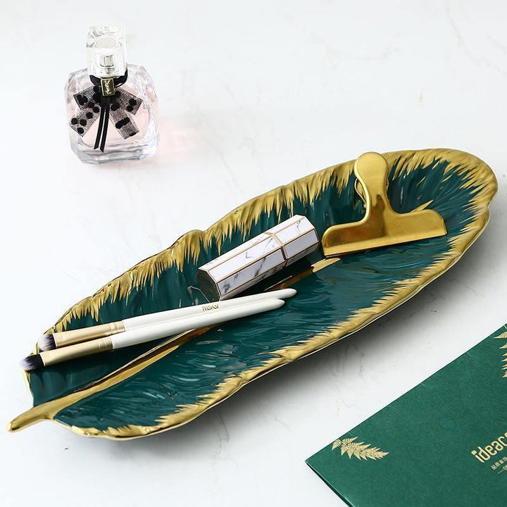 Leaf Ceramic Platters