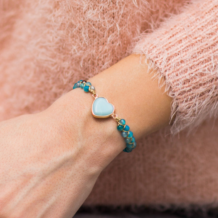 Amazonite Love Protection Bracelet