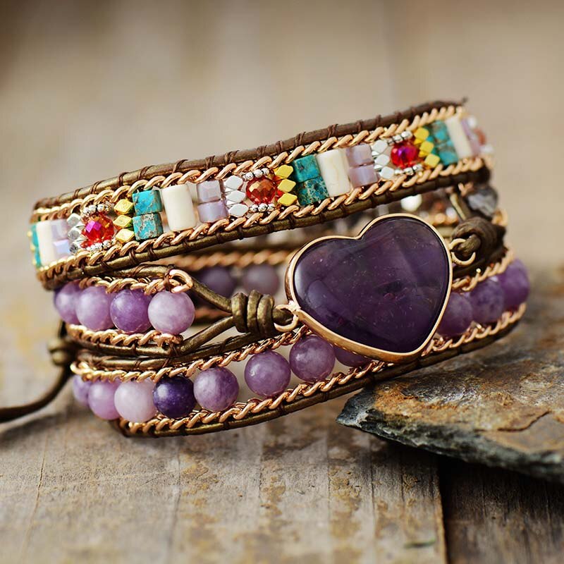 Amethyst Love Protection Bracelet