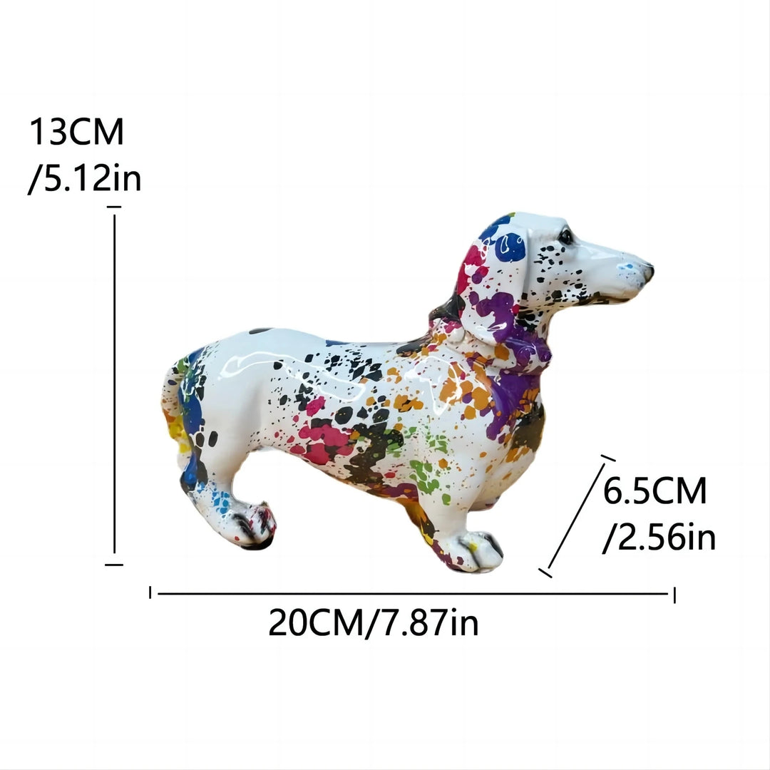 French Bulldog Resin Statue Decoration,