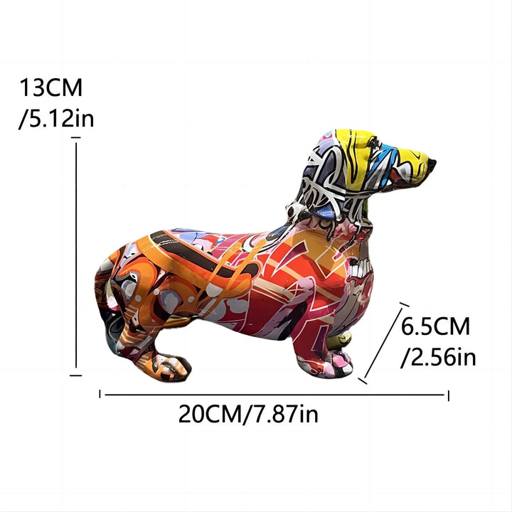 French Bulldog Resin Statue Decoration,