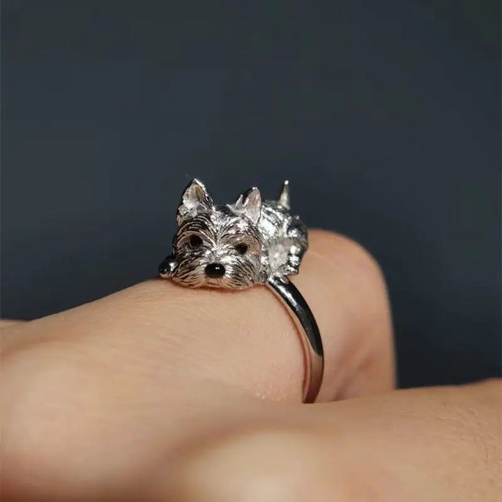 Adjustable Retro Style Dog Ring
